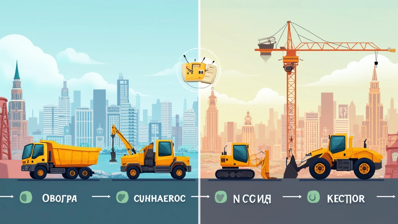 Краны: точность, высота и безопасность