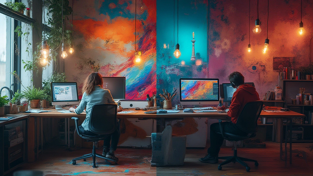 Когда использовать Illustrator, а когда — Photoshop