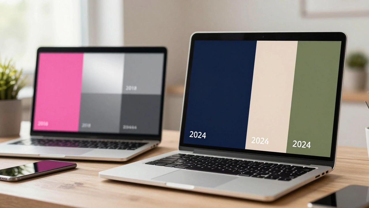 Какие цвета нельзя использовать в 2024 году в графическом дизайне