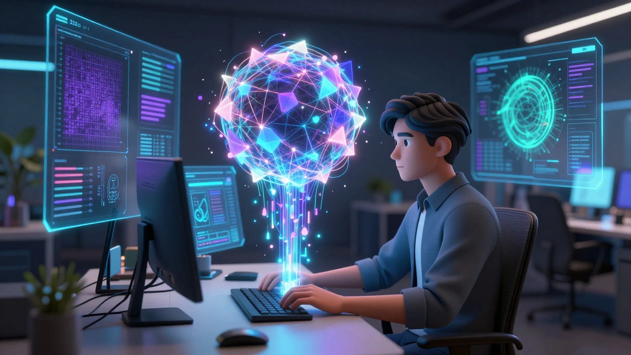 Художник использует ИИ для создания 3D-моделей в 2026 году